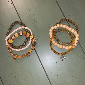 Stackable bracelets